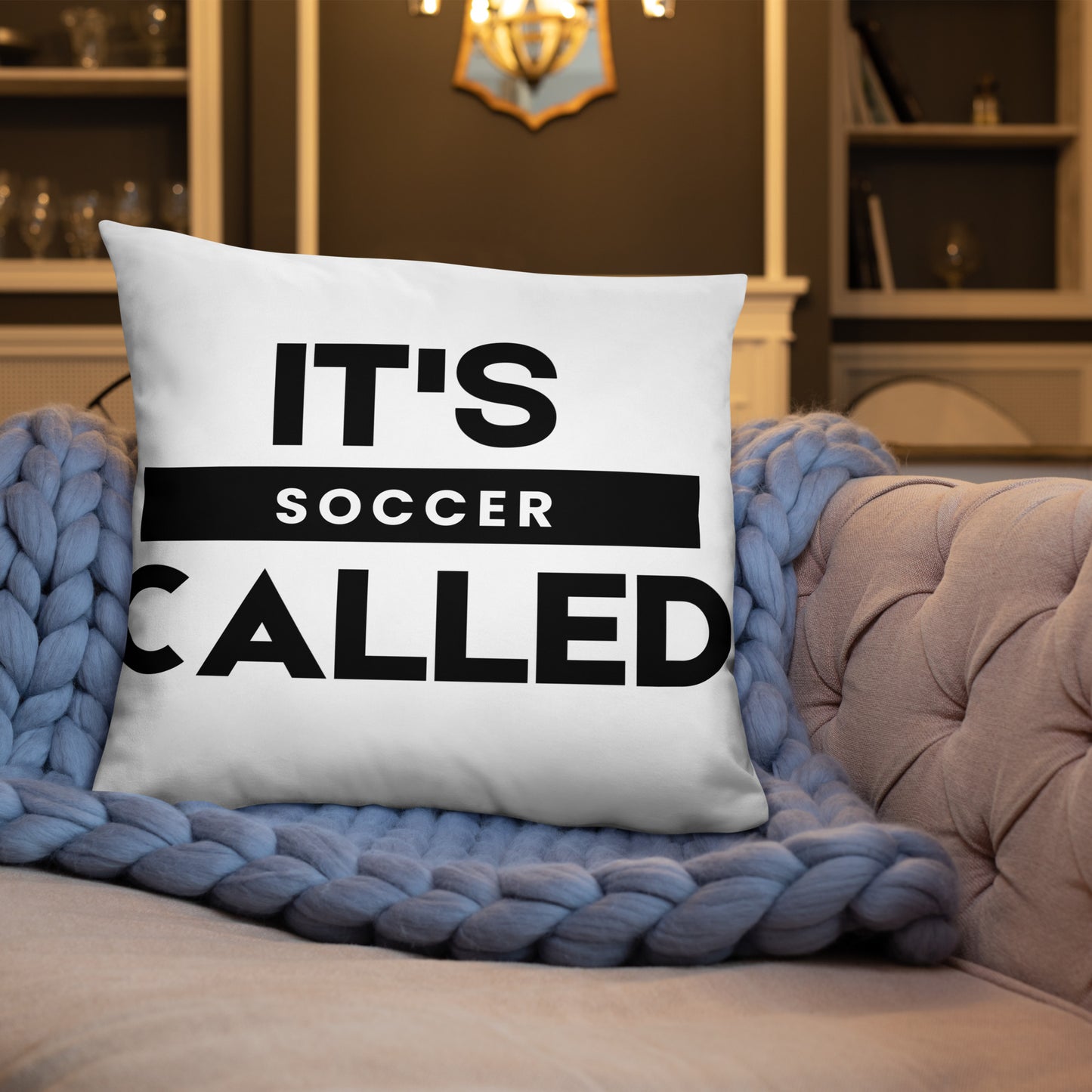 It's Called Soccer - Basic Pillow