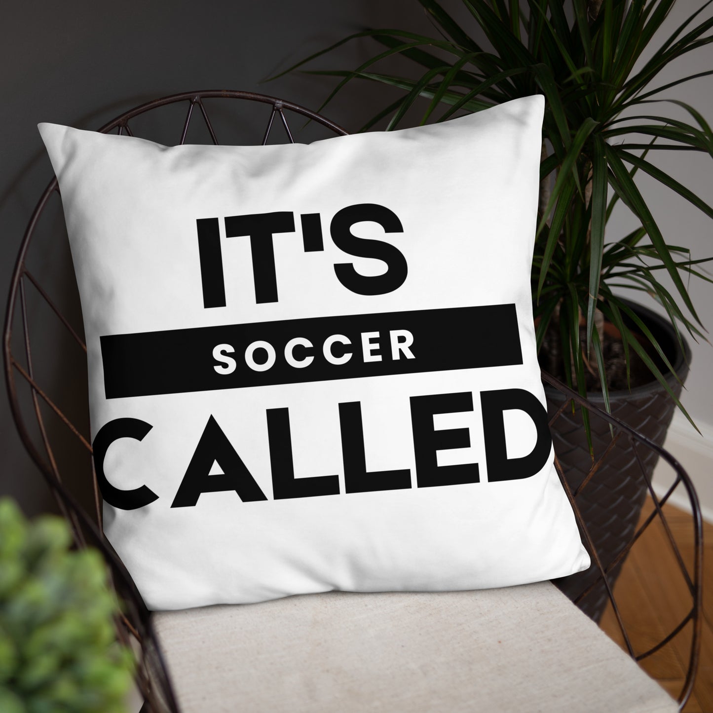 It's Called Soccer - Basic Pillow