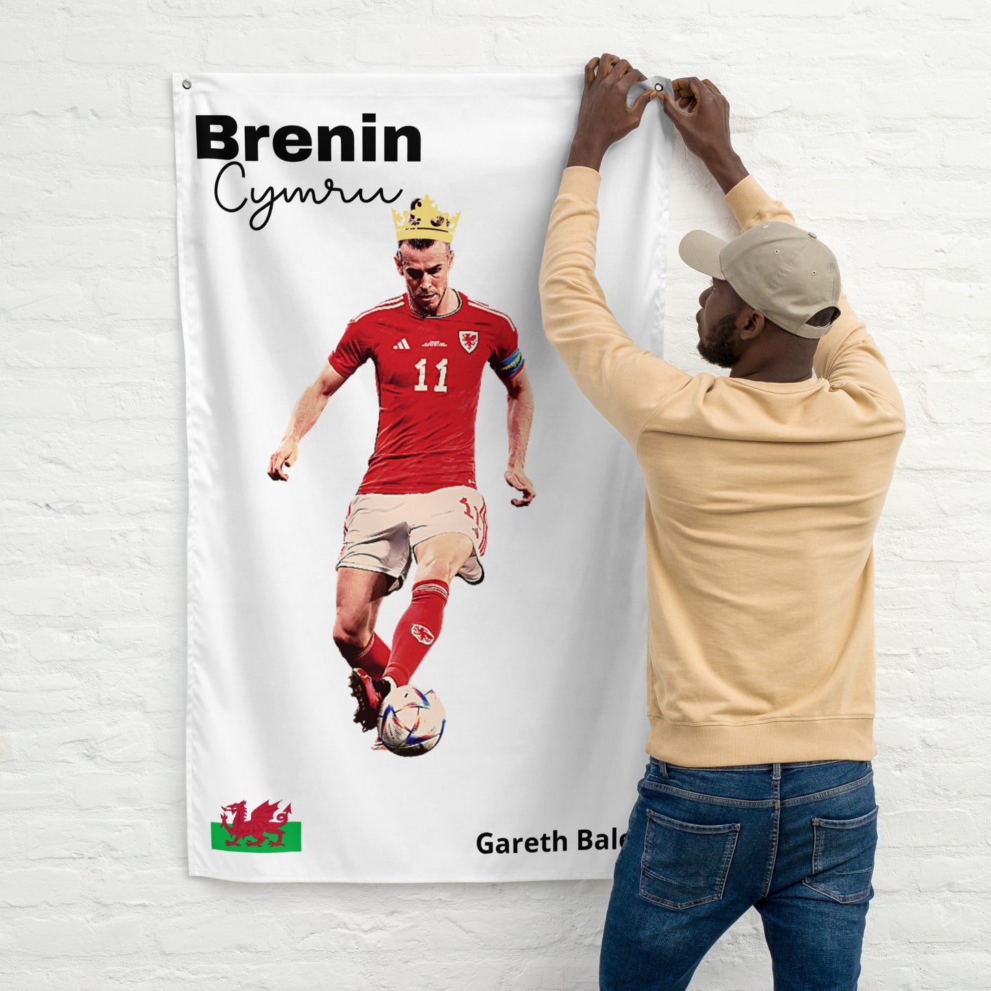 Brenin Cymru - Flag