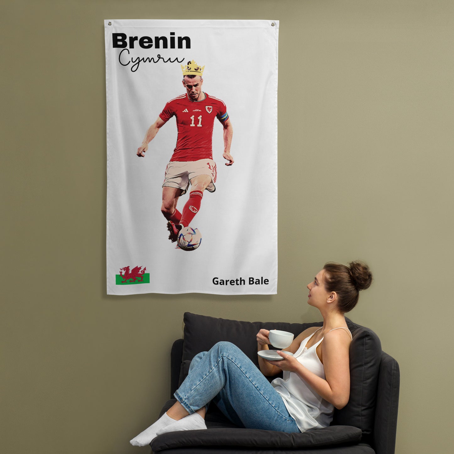 Brenin Cymru - Flag