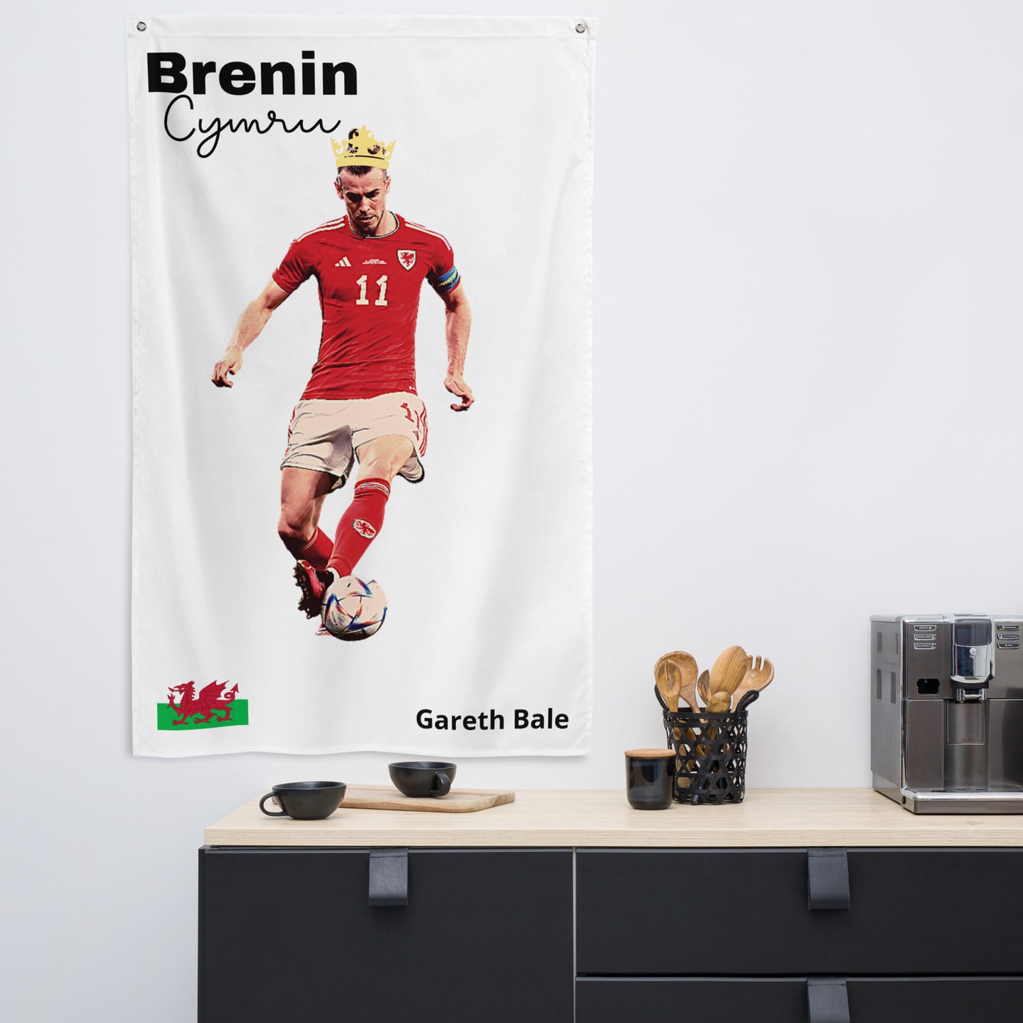 Brenin Cymru - Flag