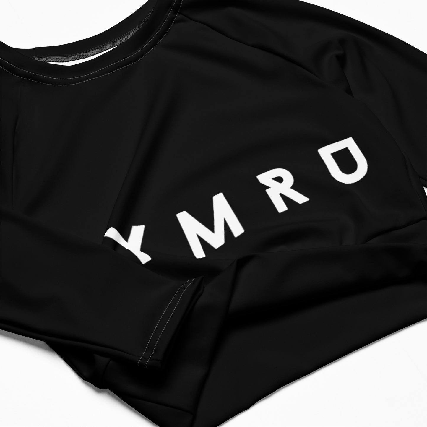 Cymru - Recycled long-sleeve crop top