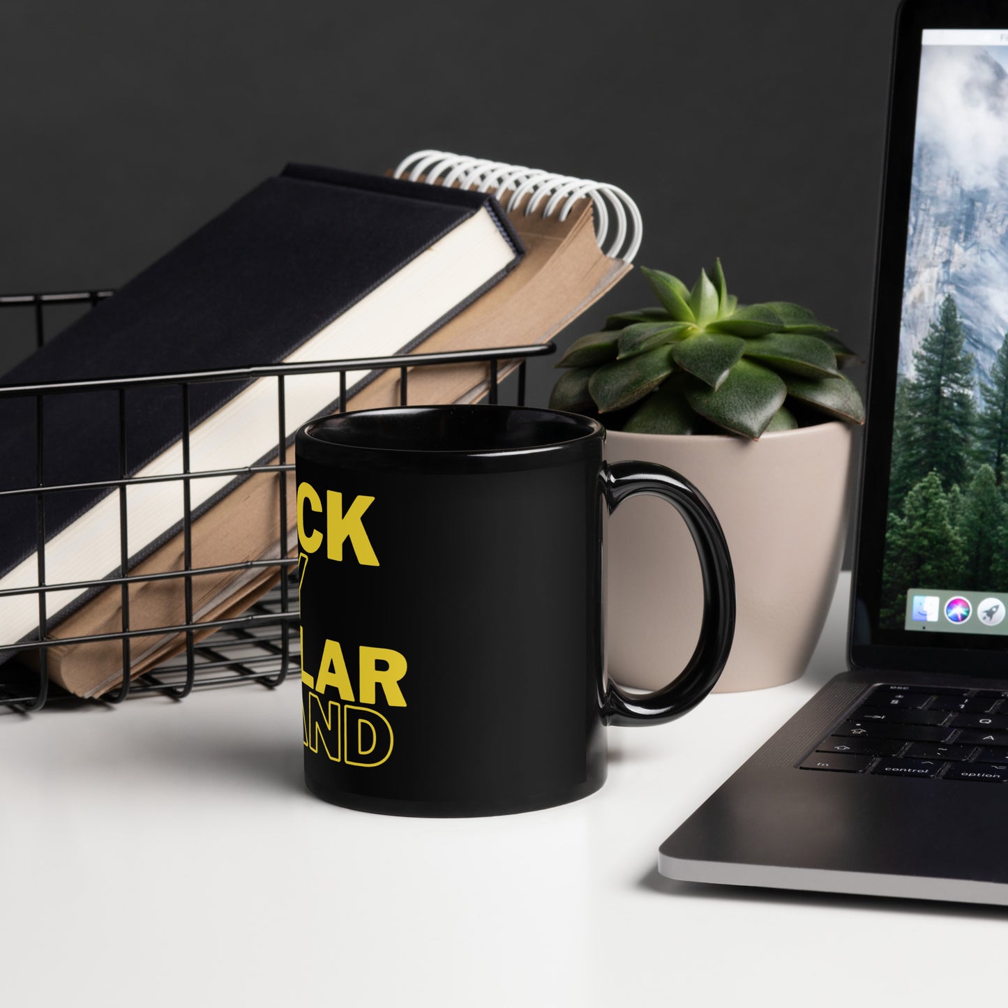 Black By Popular Demand - Black Glossy Mug