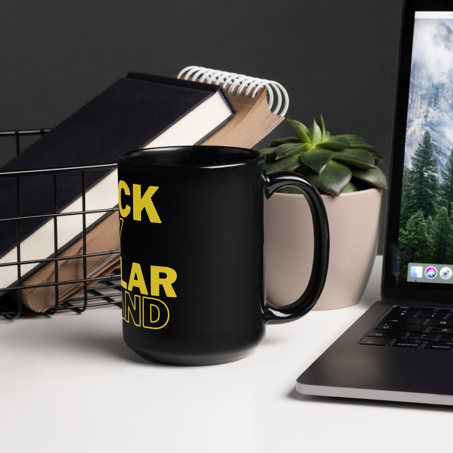 Black By Popular Demand - Black Glossy Mug