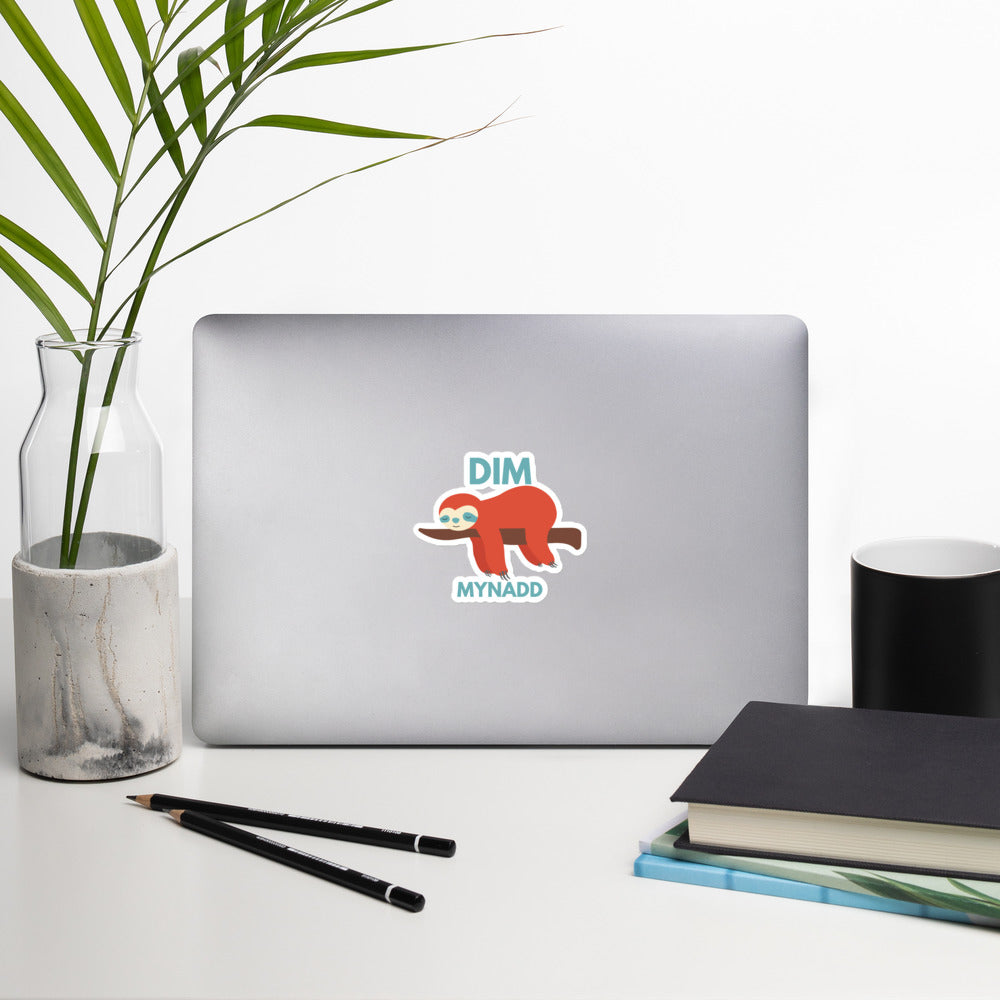 Dim Mynadd - Bubble-free stickers