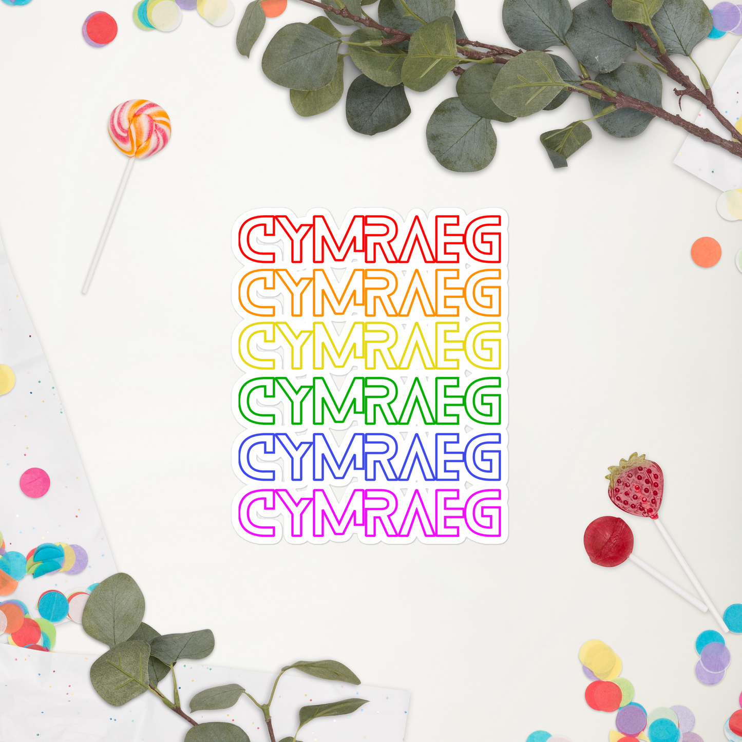 Bubble-free stickers