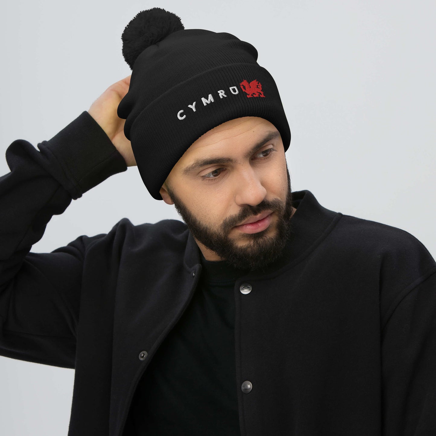 Cymru - Pom-Pom Beanie