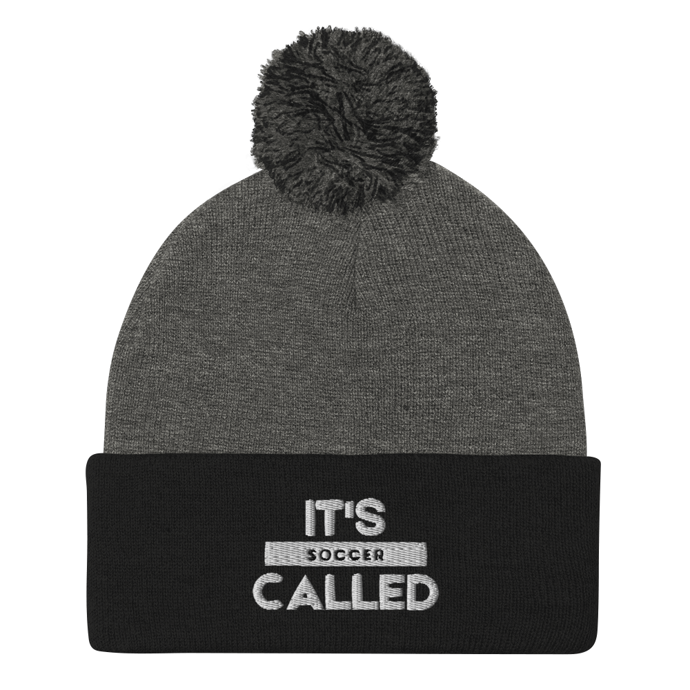It's Called Soccer! - Pom-Pom Beanie