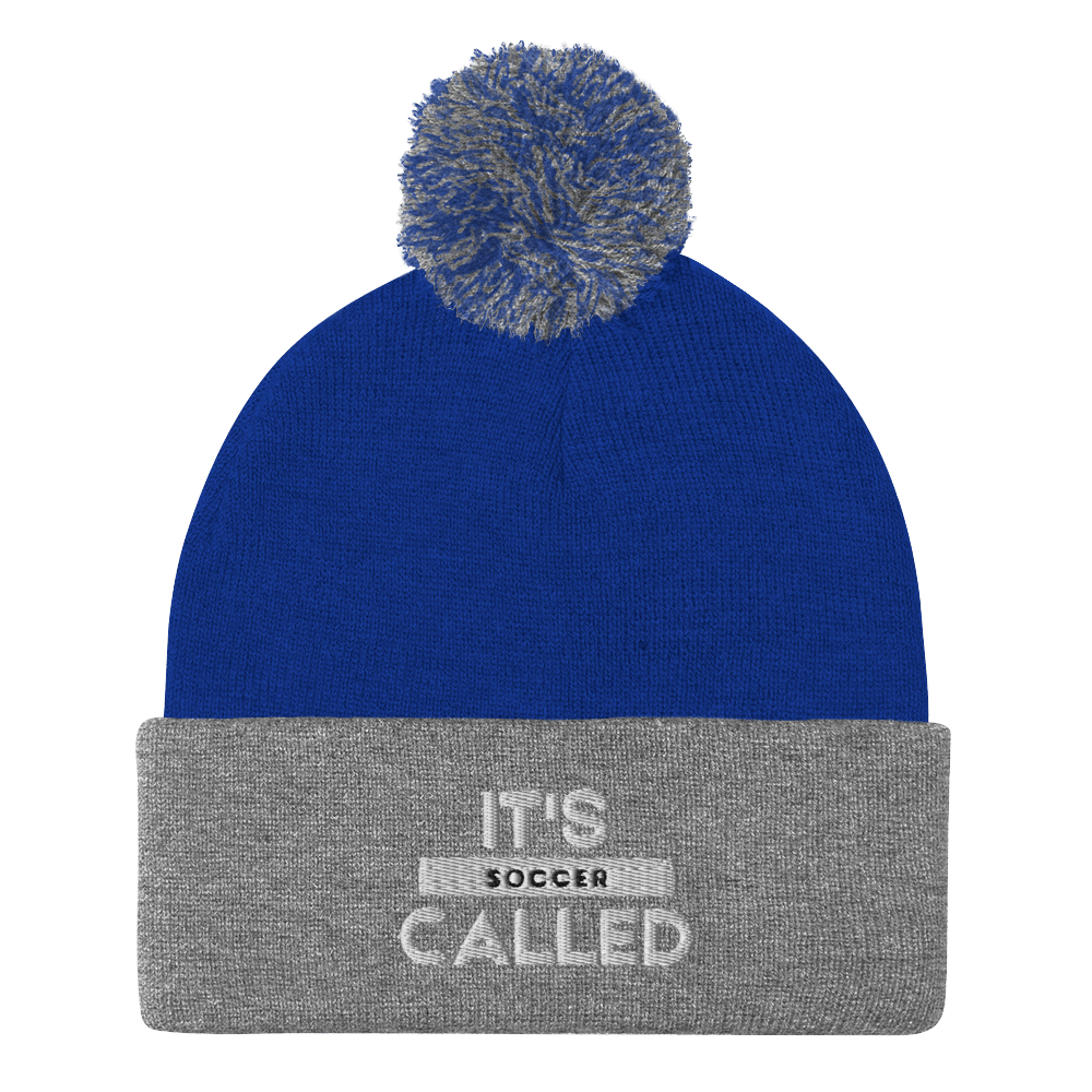 It's Called Soccer! - Pom-Pom Beanie