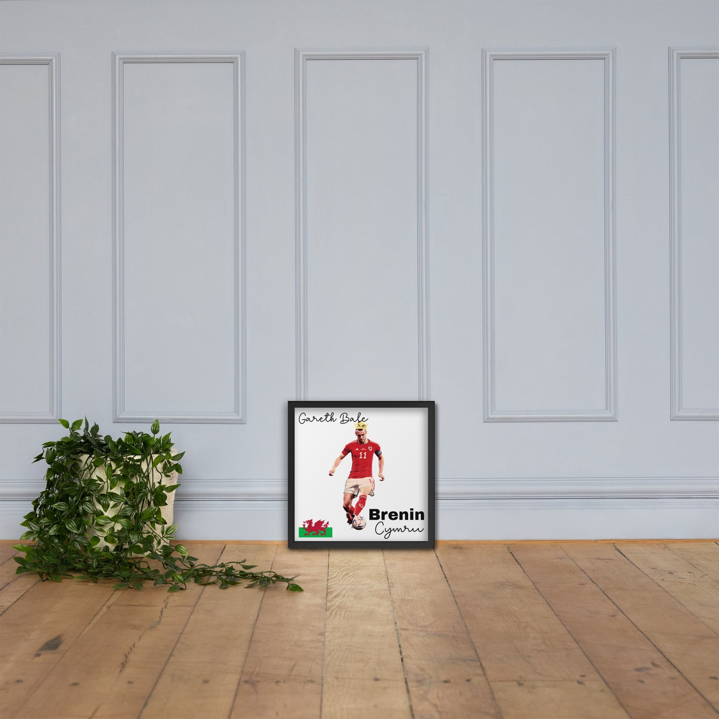 Brenin Cymru - Framed photo paper poster