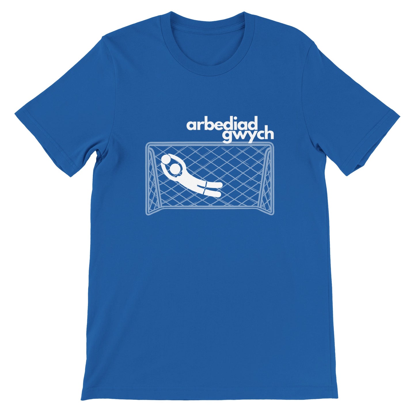 Arbediad Gwych - Premium Unisex Crewneck T-shirt