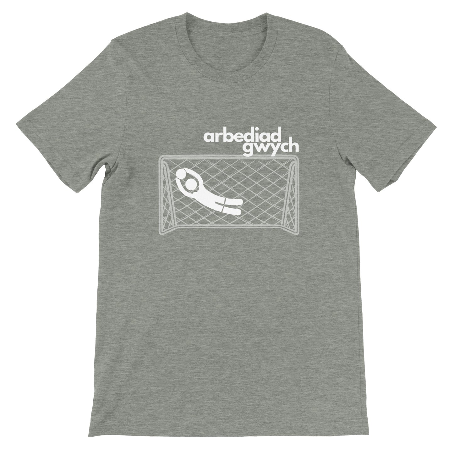 Arbediad Gwych - Premium Unisex Crewneck T-shirt