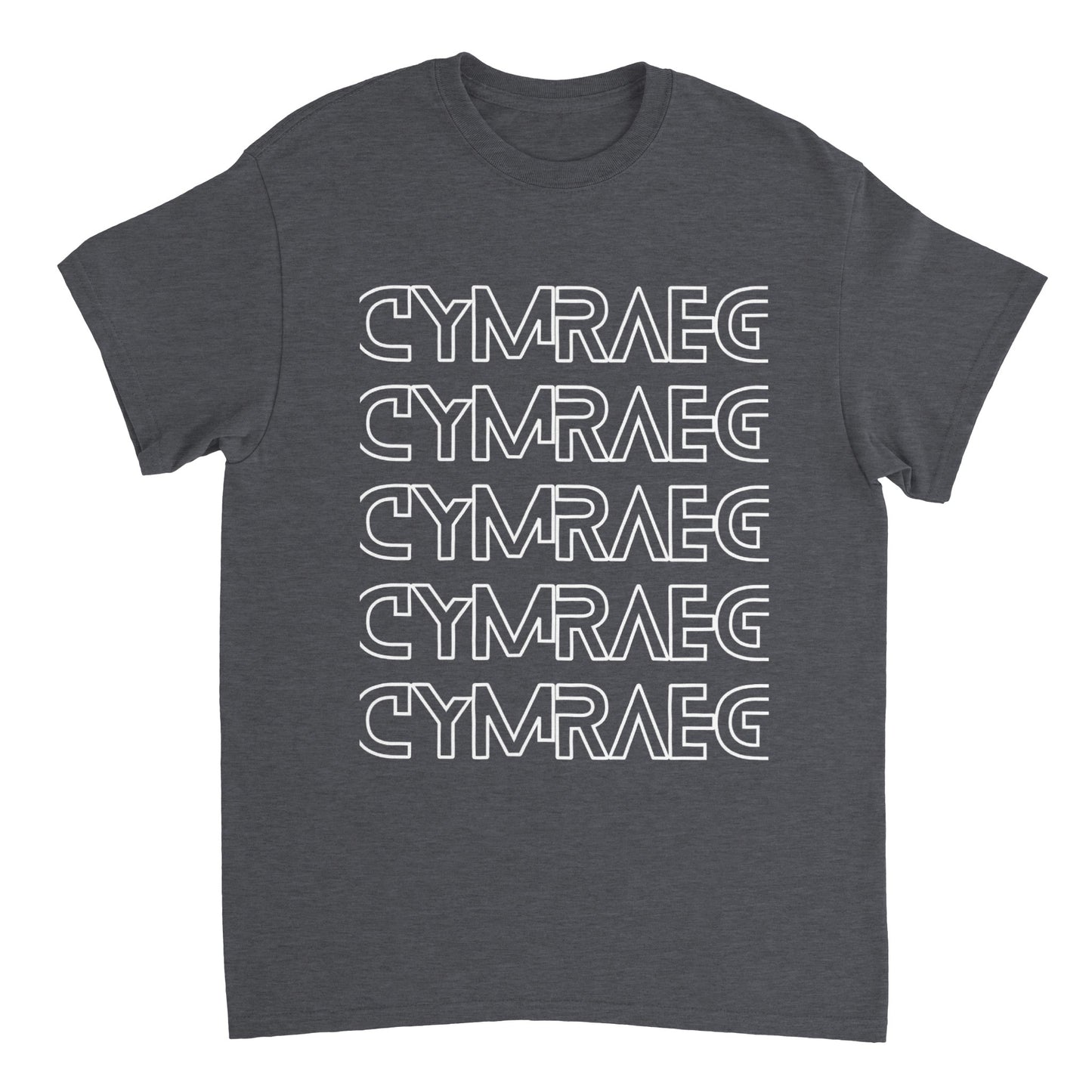 Cymraeg - Heavyweight Unisex Crewneck T-shirt