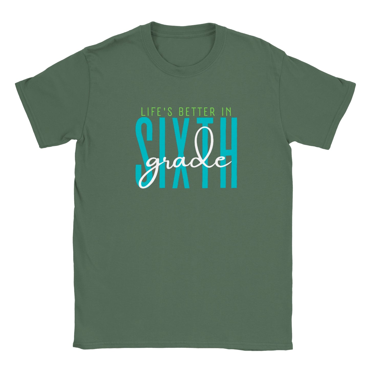 Sixth Grade - Classic Unisex Crewneck T-shirt