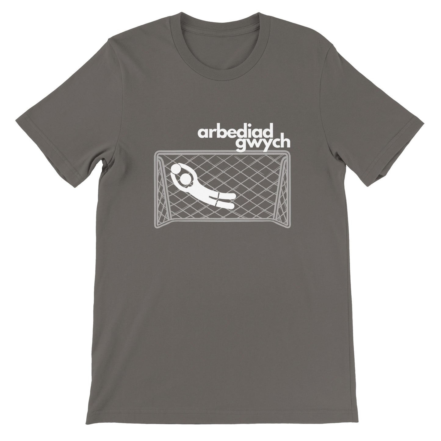 Arbediad Gwych - Premium Unisex Crewneck T-shirt