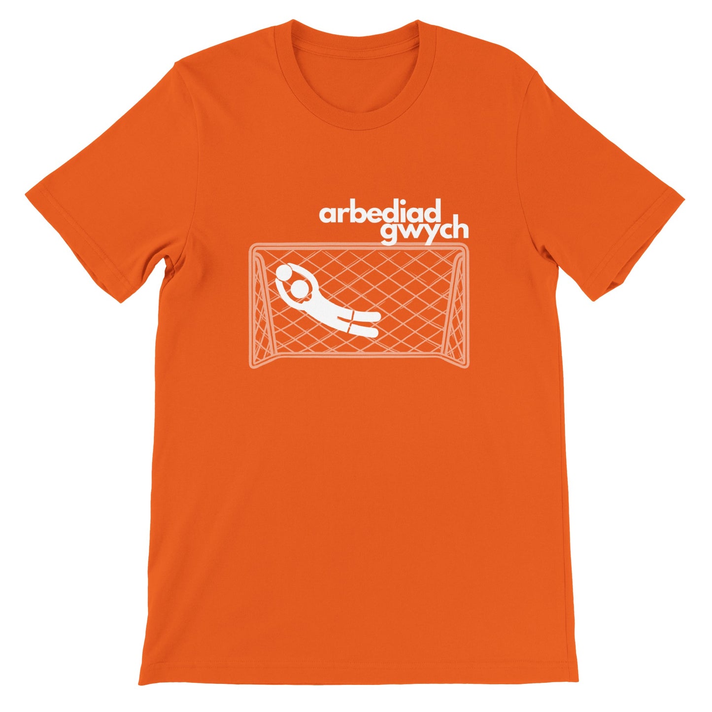 Arbediad Gwych - Premium Unisex Crewneck T-shirt