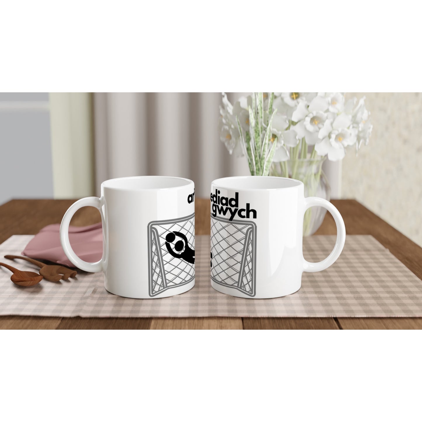 Arbediad Gwych - White 11oz Ceramic Mug