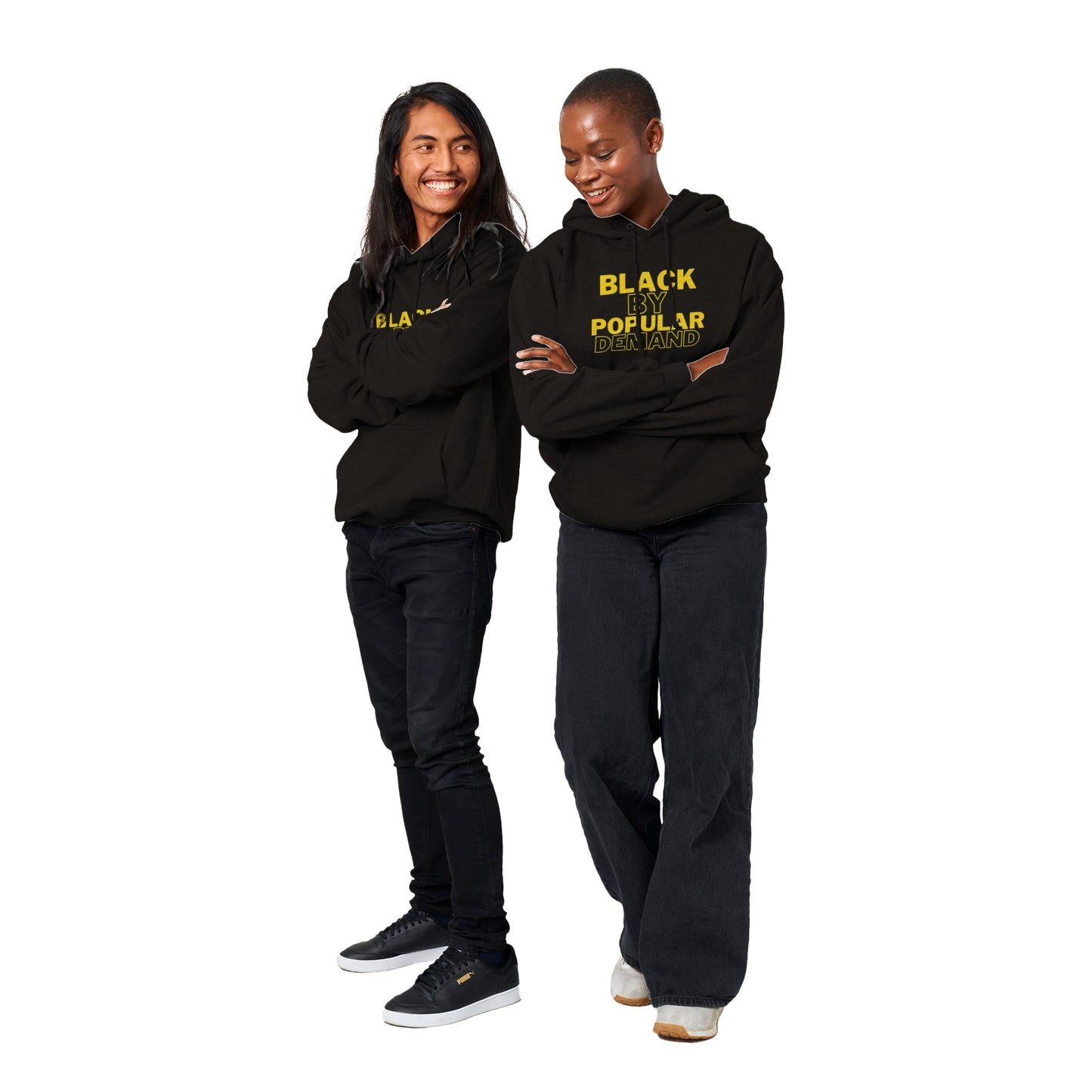 Black By Popular Demand - Premium Unisex Pullover Hoodie