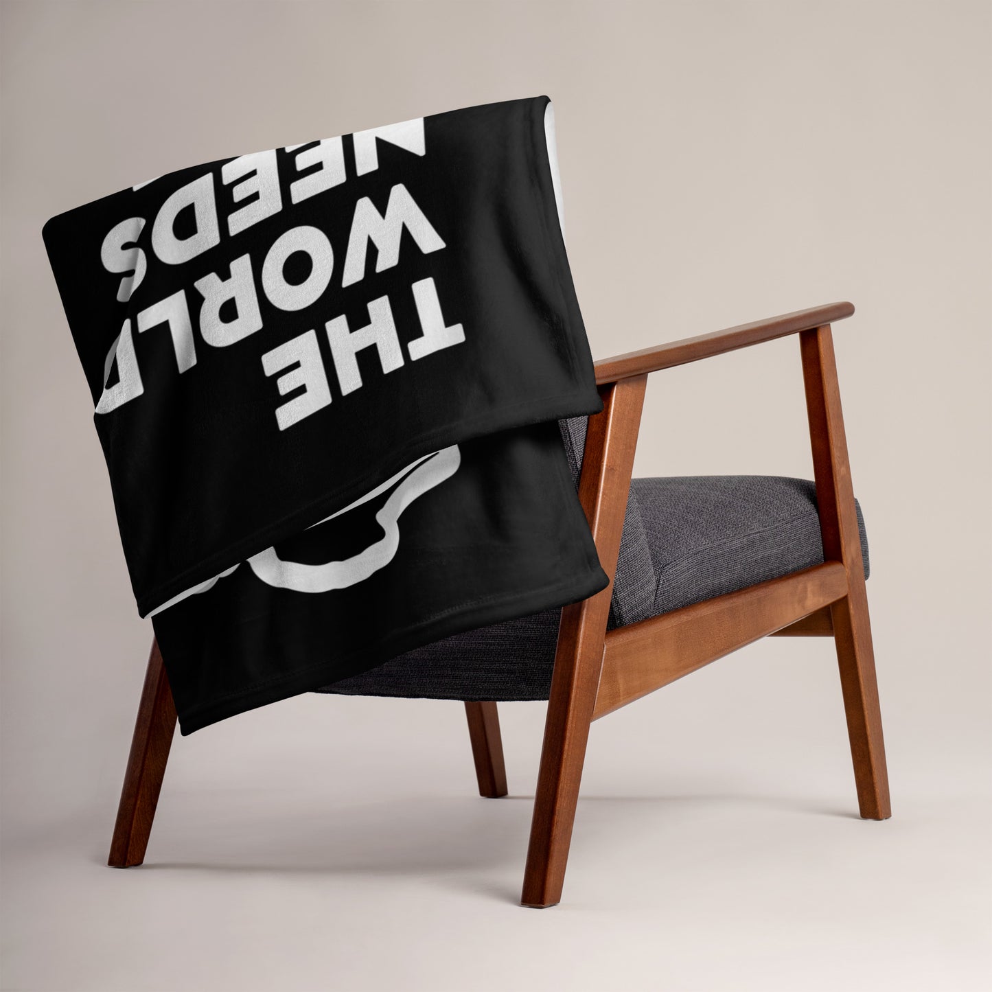 The World Needs More Welsh - Throw Blanket