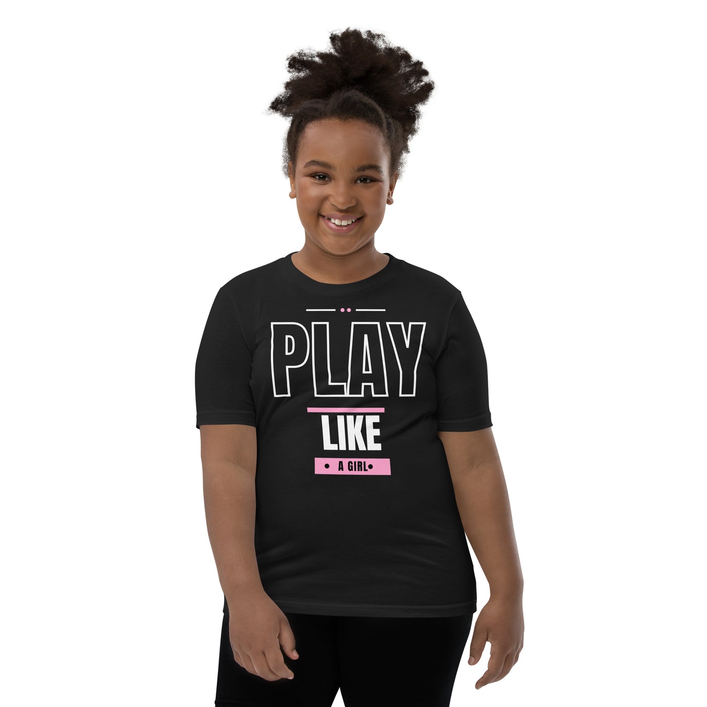 Play Like A Girl - Youth Short Sleeve T-Shirt