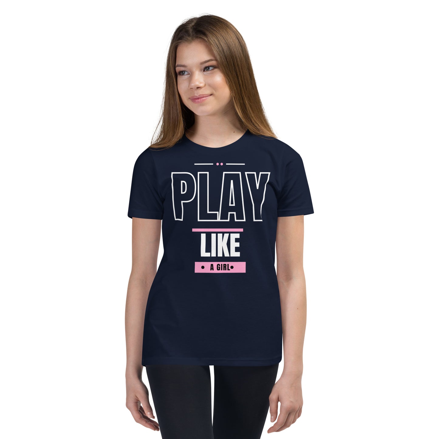 Play Like A Girl - Youth Short Sleeve T-Shirt