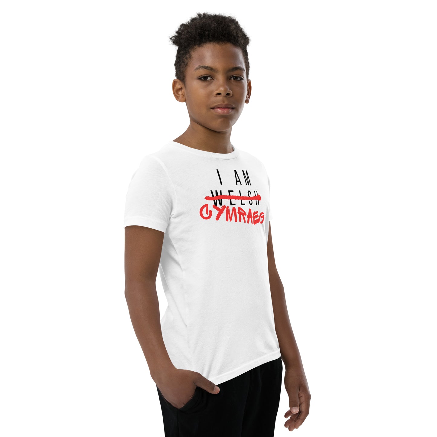 I AM Cymraeg - Youth Short Sleeve T-Shirt
