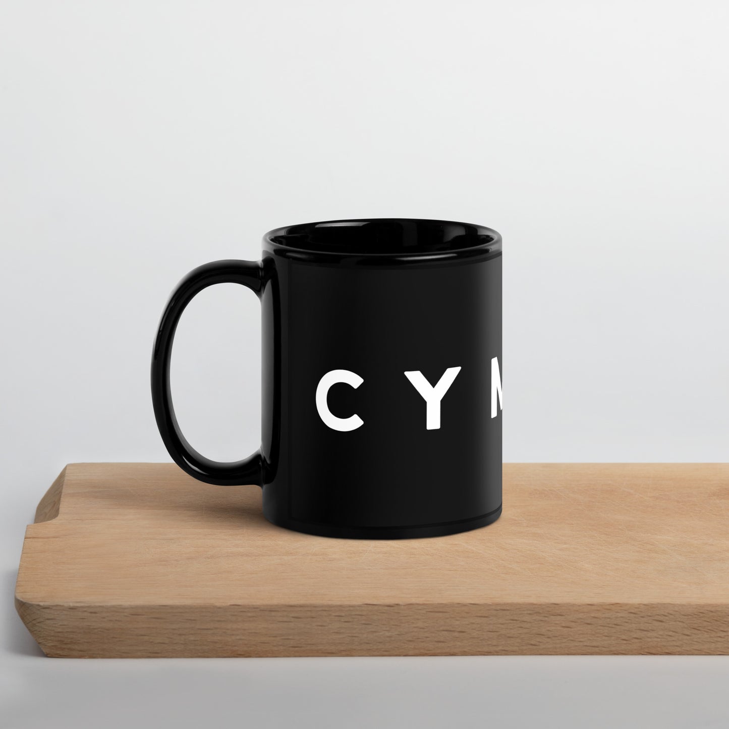 Cymru - 11oz Black Glossy Mug
