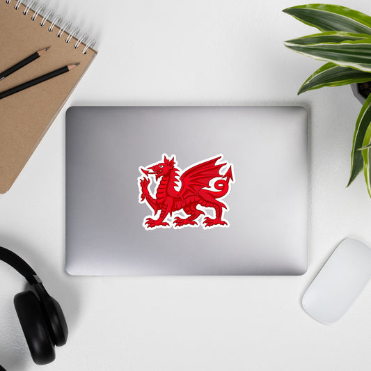 Welsh Flag - Bubble-free stickers