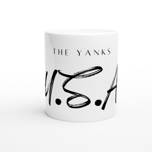 Yanks - White 11oz Ceramic Mug
