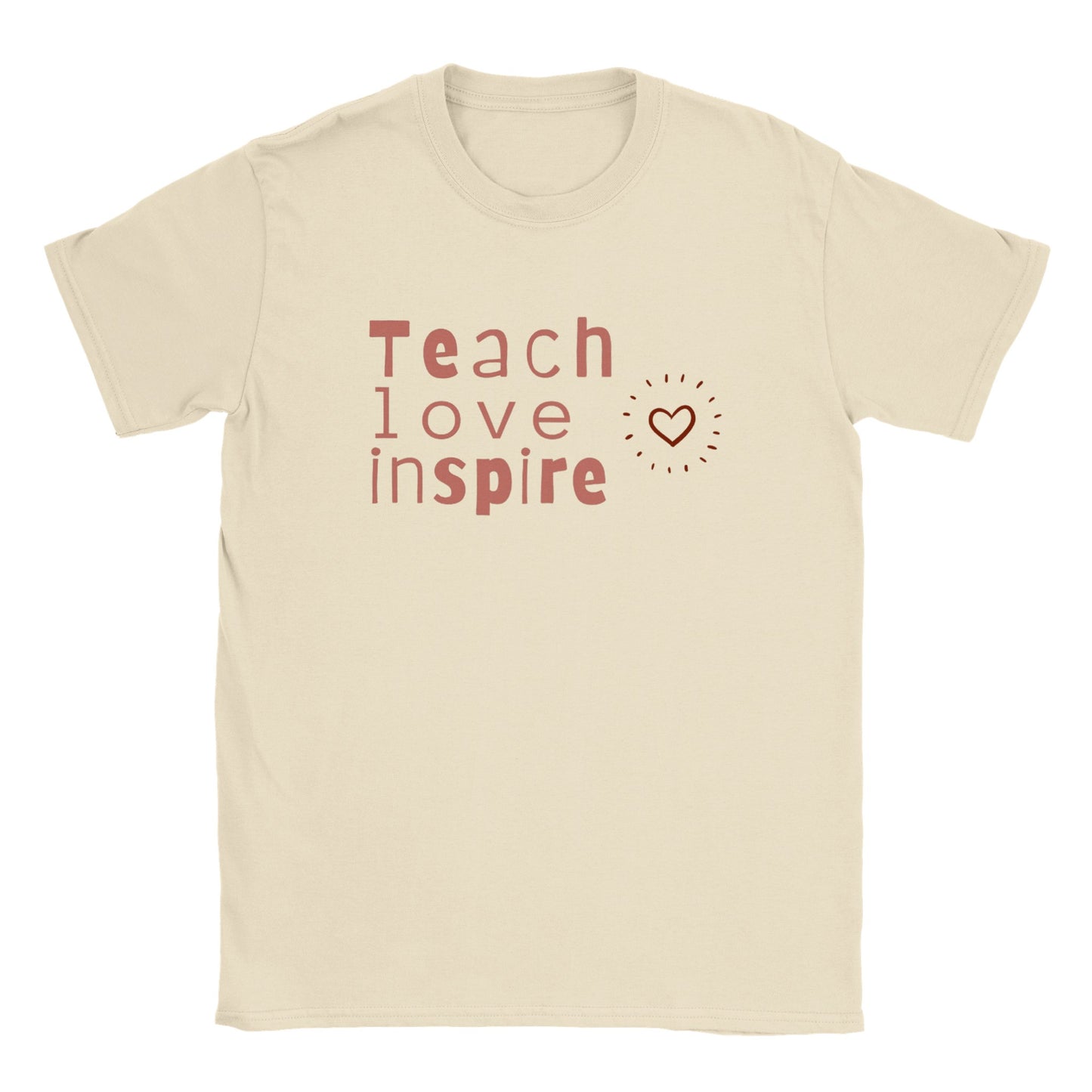 Teach, Love, Inspire - Classic Unisex Crewneck T-shirt