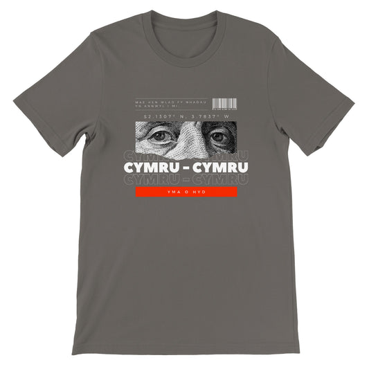 Cymru - Premium Unisex Crewneck T-shirt