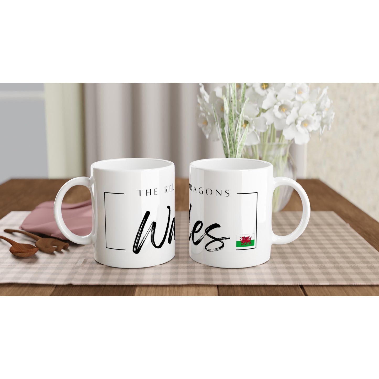 Wales - White 11oz Ceramic Mug