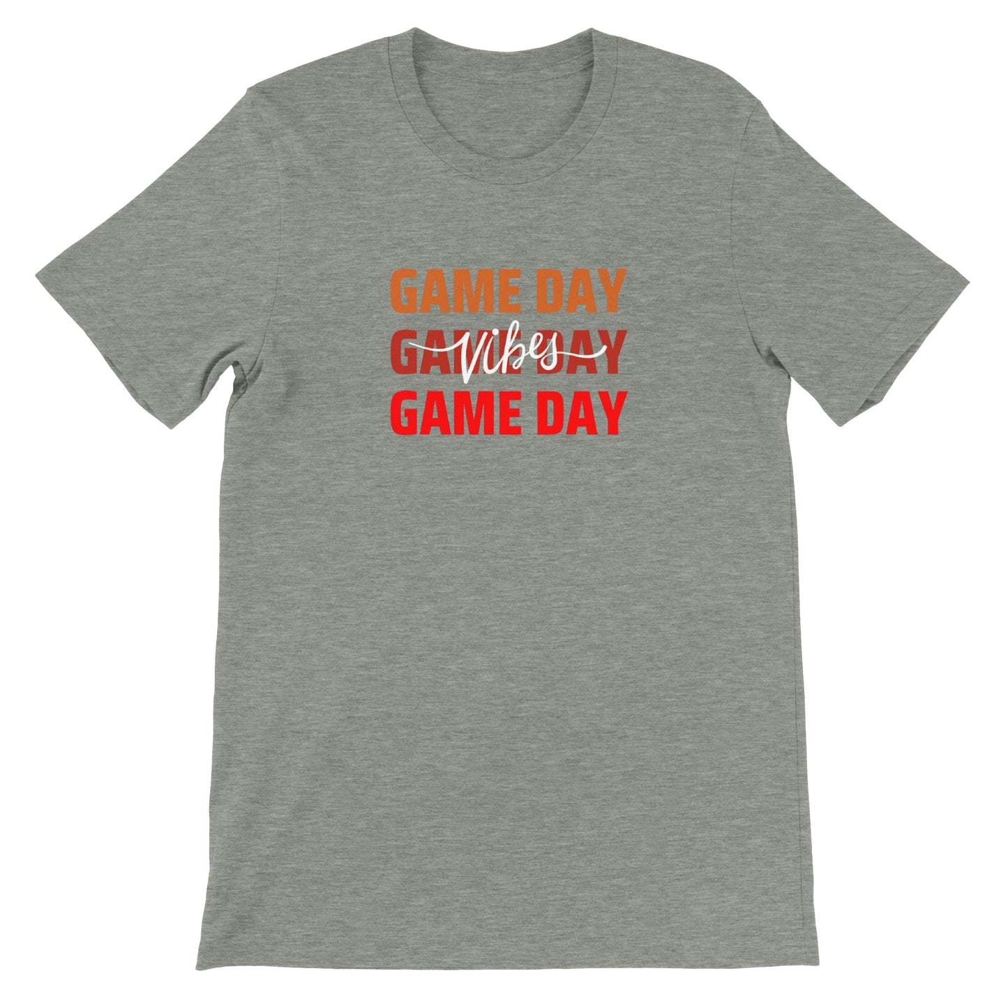 Game Day Vibes - Premium Unisex Crewneck T-shirt