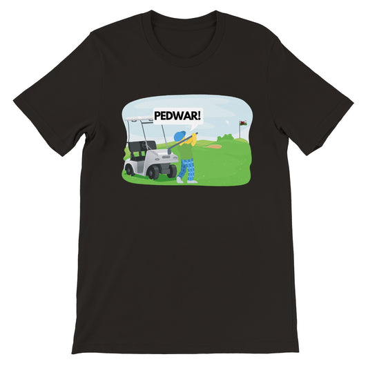 Pedwar! Inspired by Thomas Jones himself! - Premium Unisex Crewneck T-shirt