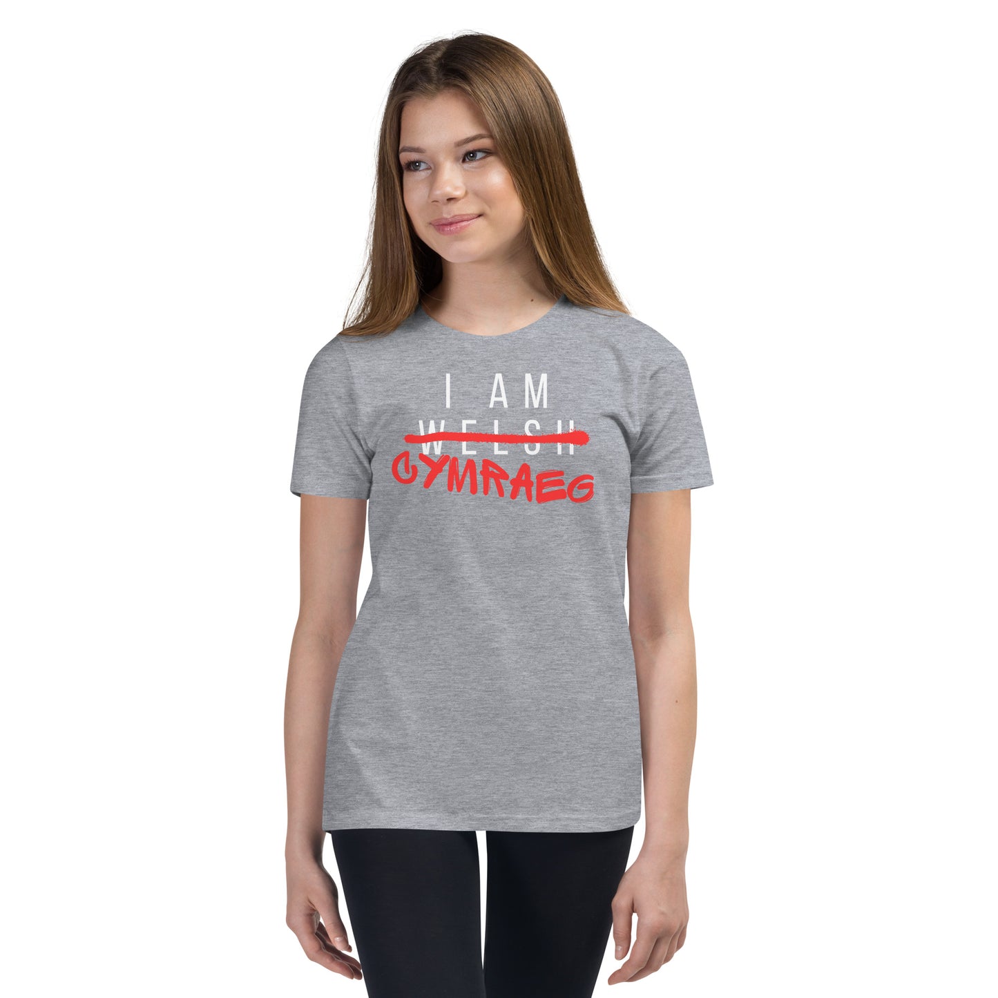 I AM Cymraeg - Youth Short Sleeve T-Shirt