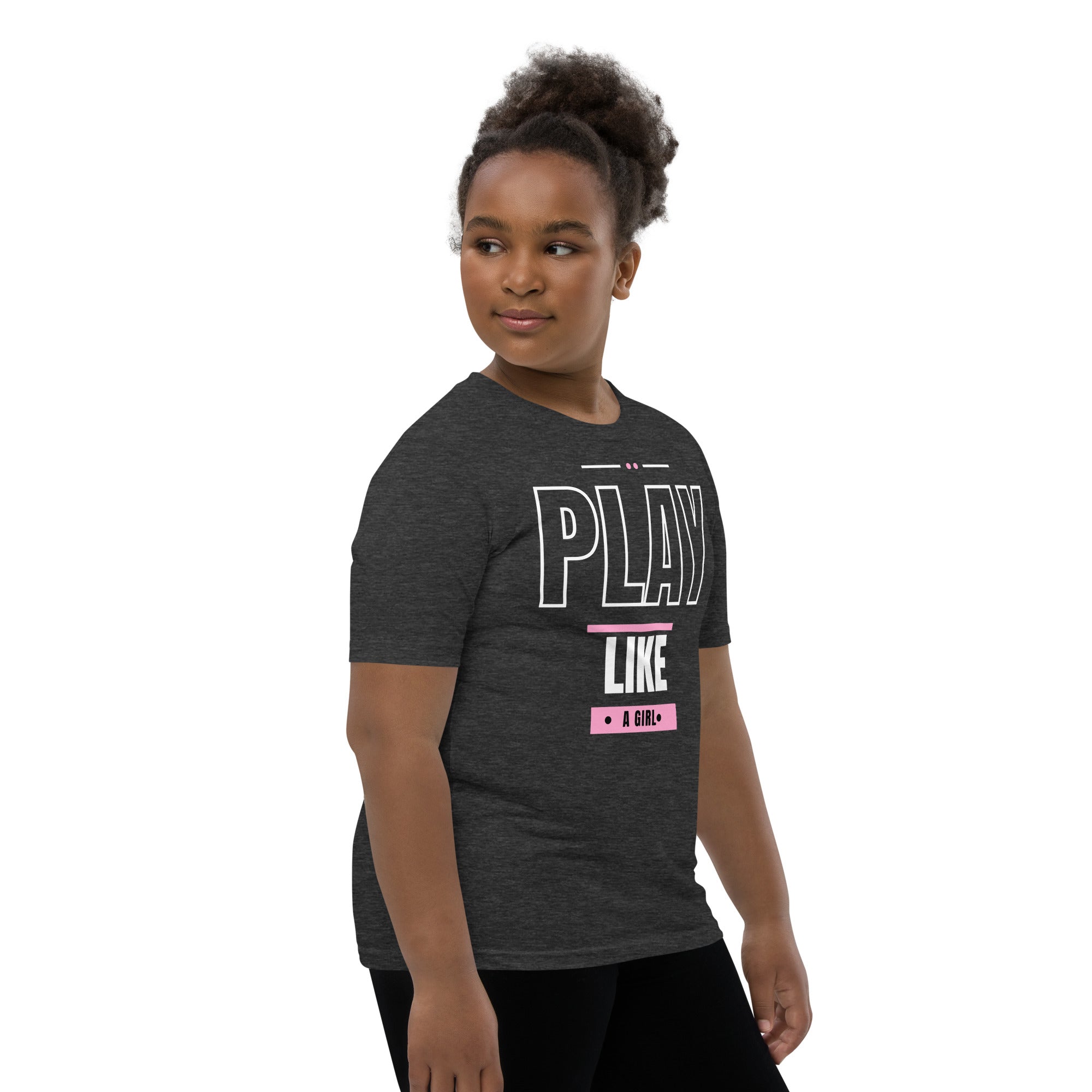 Play Like A Girl - Youth Short Sleeve T-Shirt