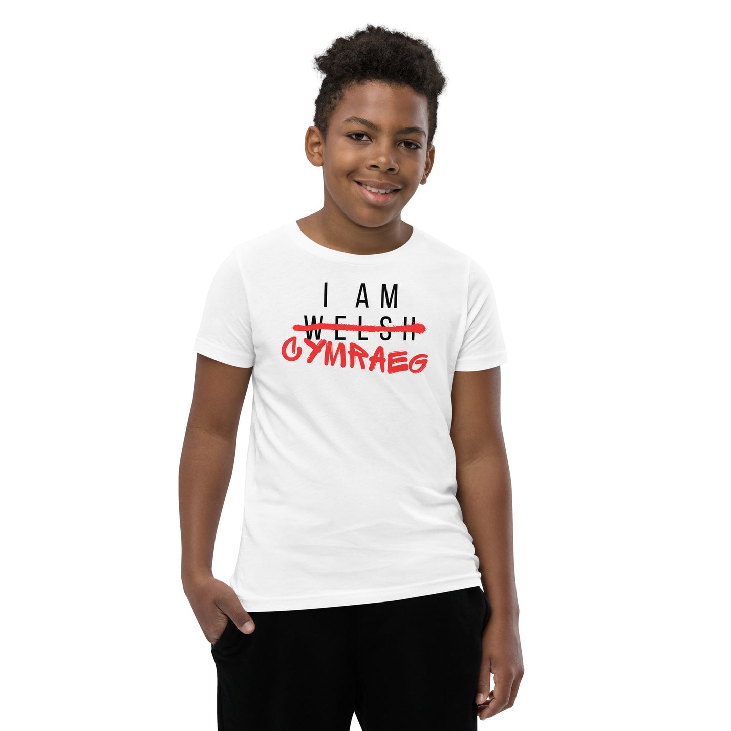 I AM Cymraeg - Youth Short Sleeve T-Shirt